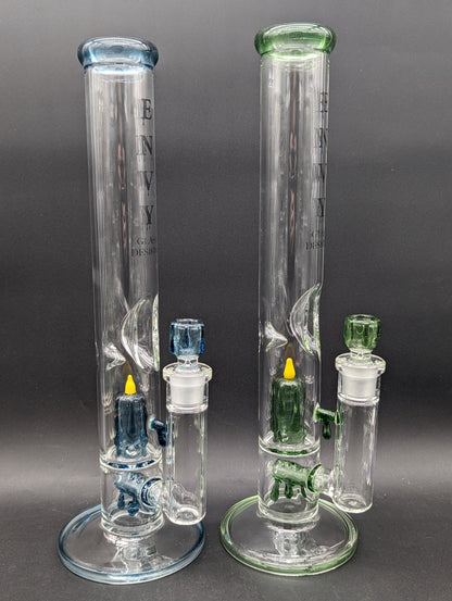 Envy Glass 16" Candle Series Dual Perc Straight Bong - Meech Madness Smoke Shop