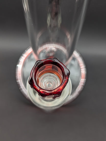 Envy Glass 16" Inline Candle Series Bent Neck Bong-Avernic Smoke Shop