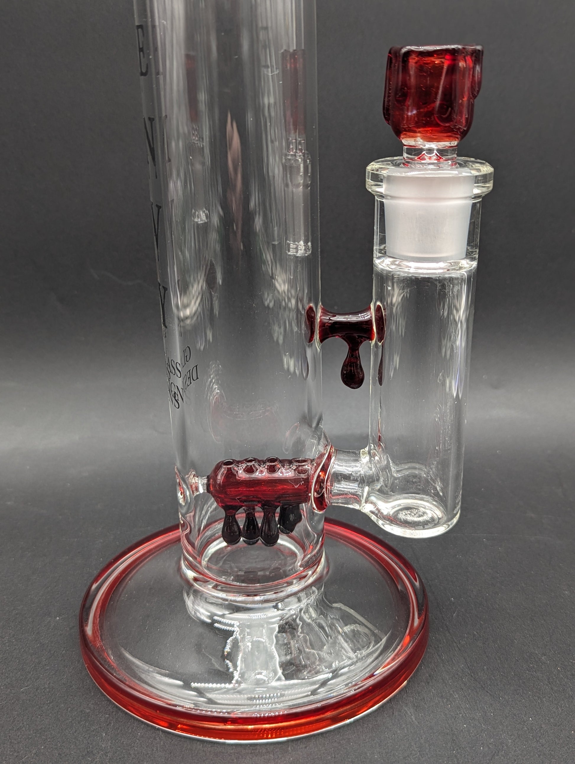 Envy Glass 16" Inline Candle Series Bent Neck Bong-Avernic Smoke Shop
