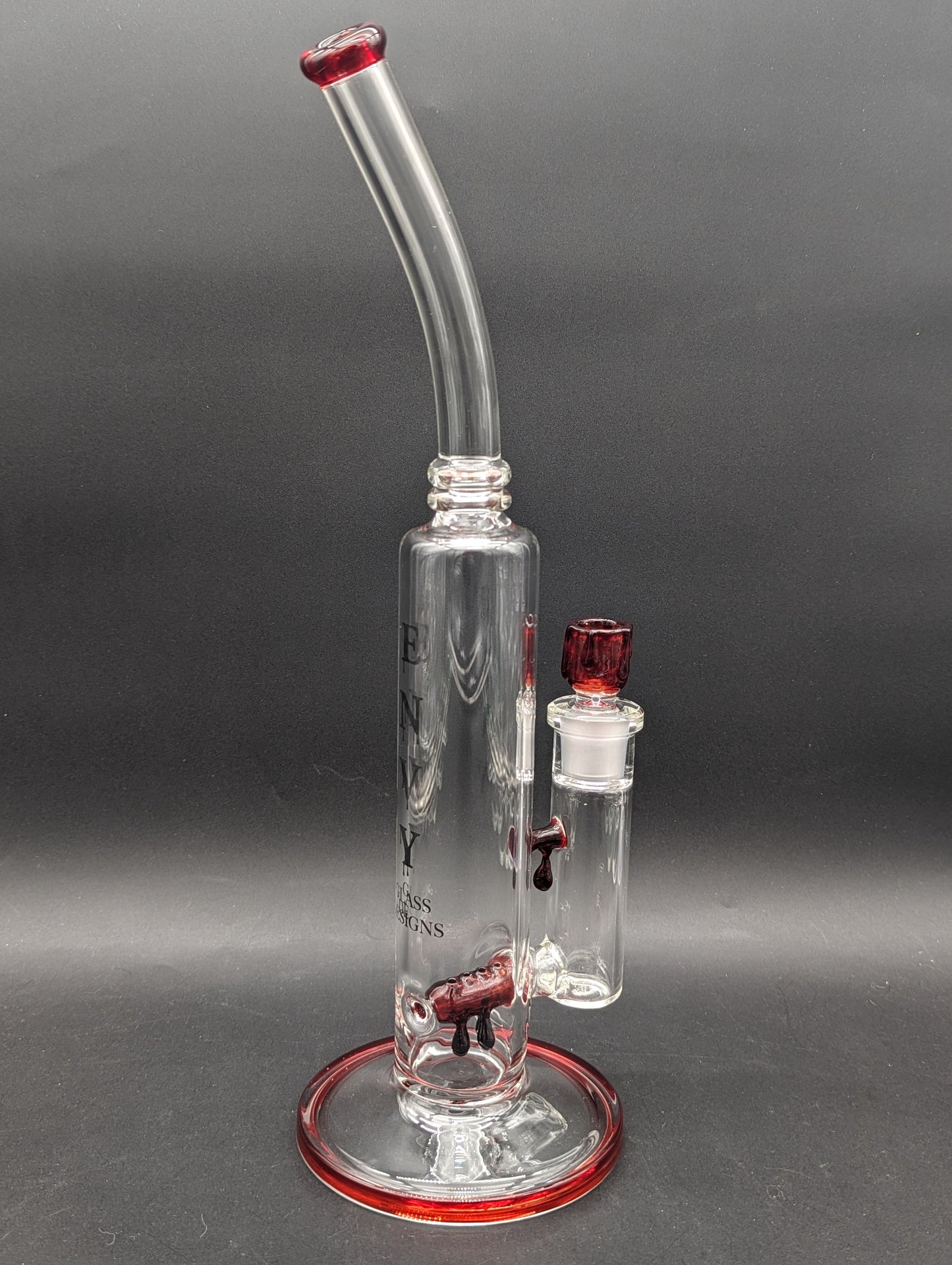 Envy Glass 16" Inline Candle Series Bent Neck Bong-Avernic Smoke Shop