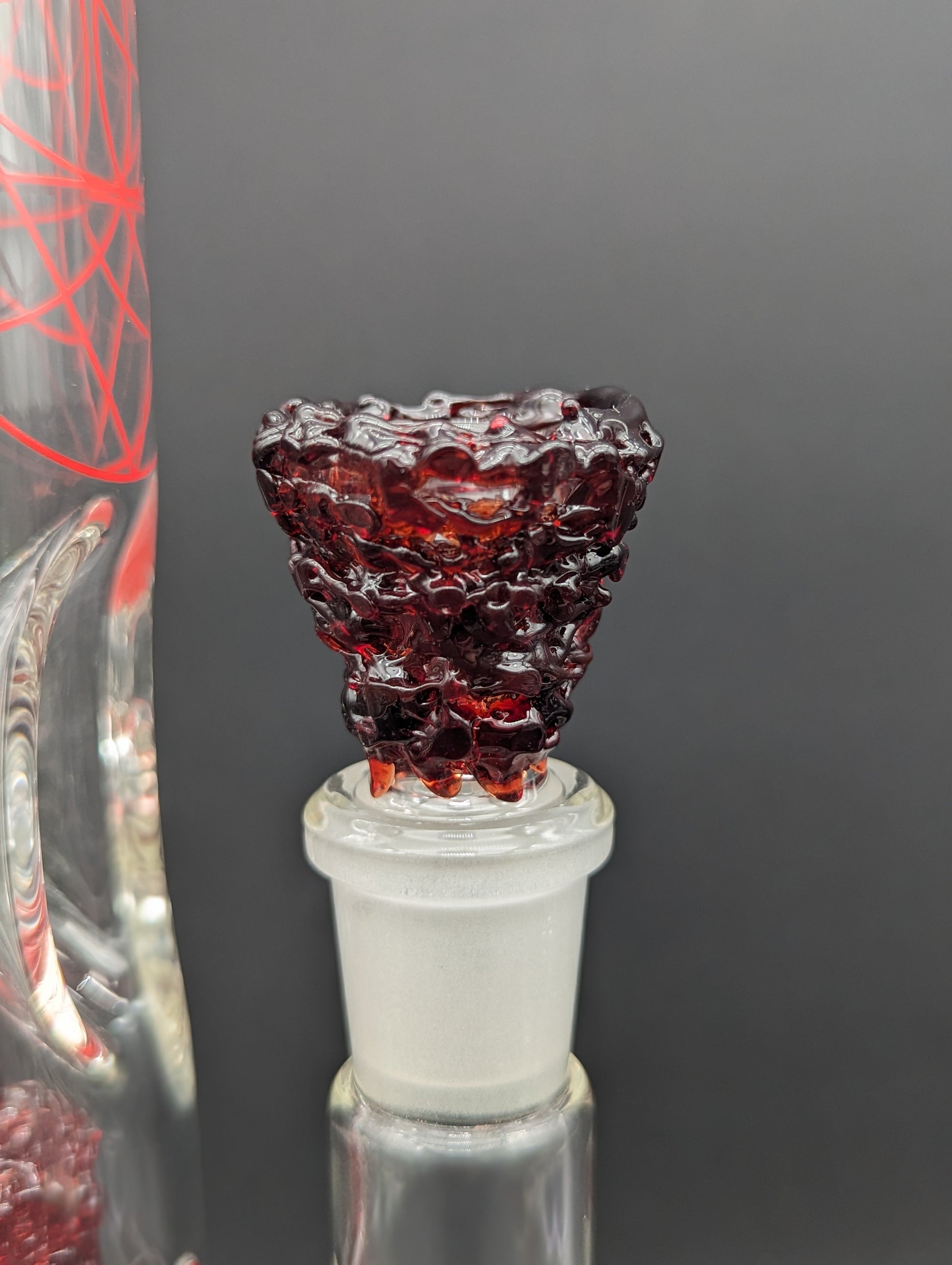 Envy Glass 16" "Pop Rocks" Dual Perc Recycler Straight Tube-Avernic Smoke Shop