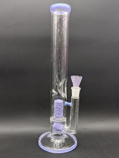 Envy Glass 16" "Pop Rocks" Dual Perc Straight Tube-Avernic Smoke Shop