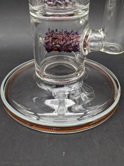 Envy Glass 16" "Pop Rocks" Dual Perc Straight Tube-Avernic Smoke Shop