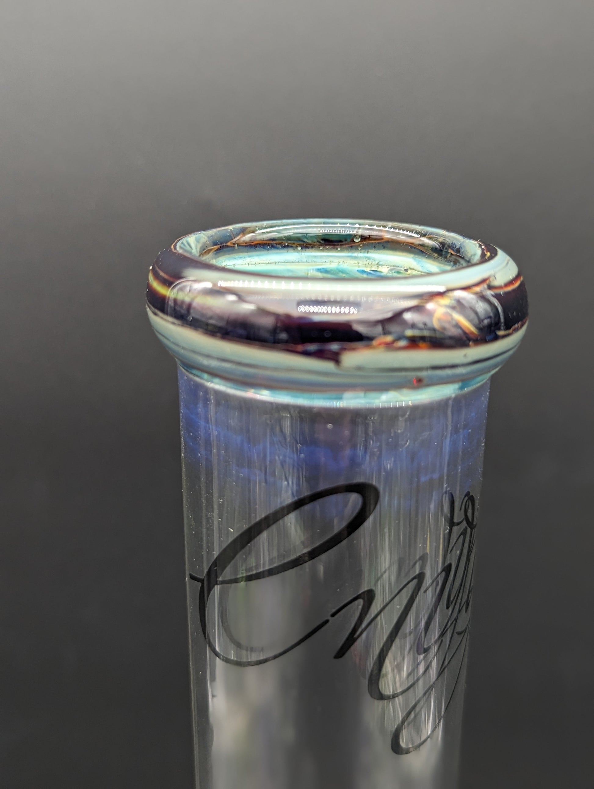 Envy Glass 16" "Pop Rocks" Dual Perc Straight Tube-Avernic Smoke Shop