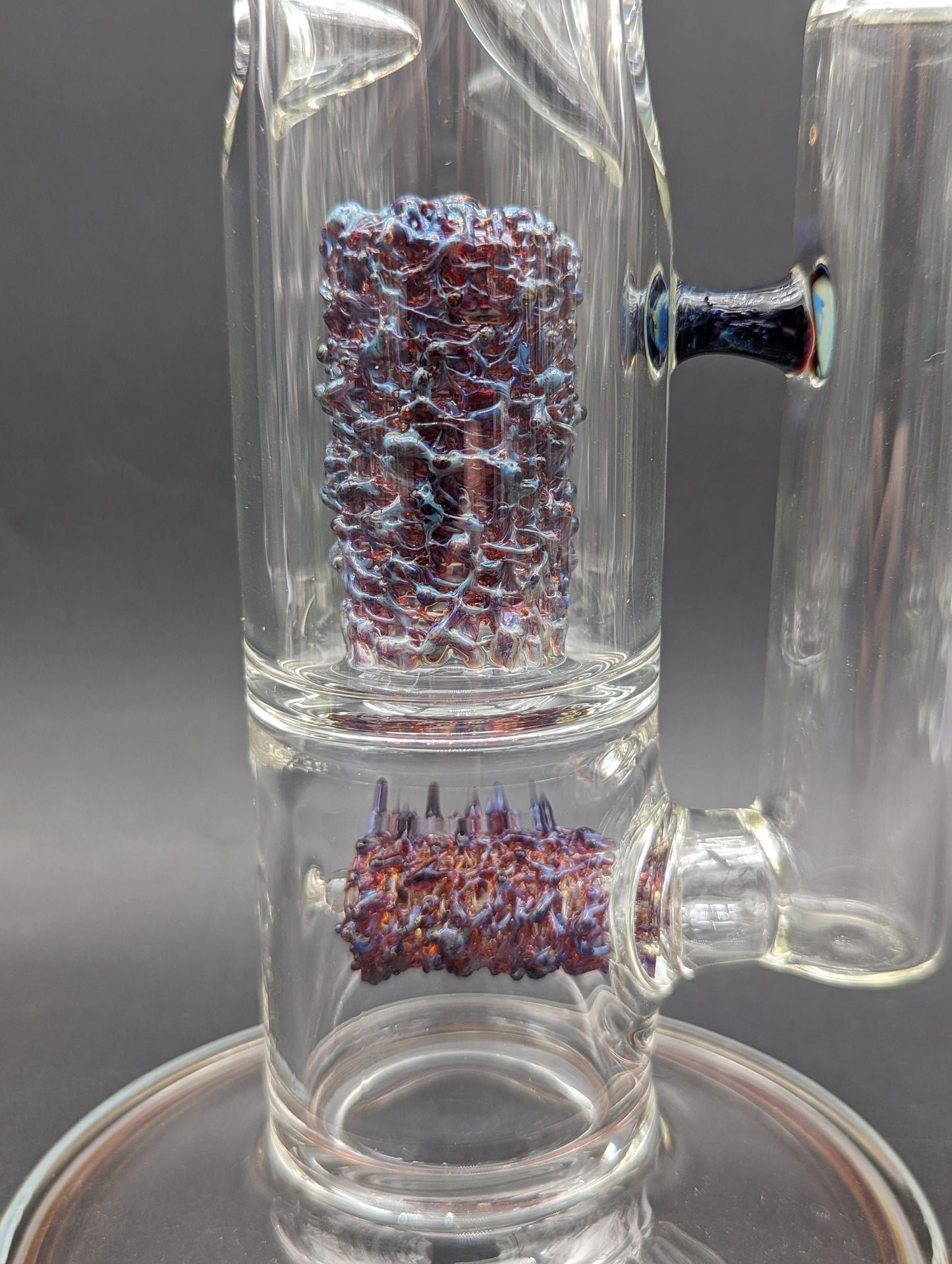 Envy Glass 16" "Pop Rocks" Dual Perc Straight Tube-Avernic Smoke Shop