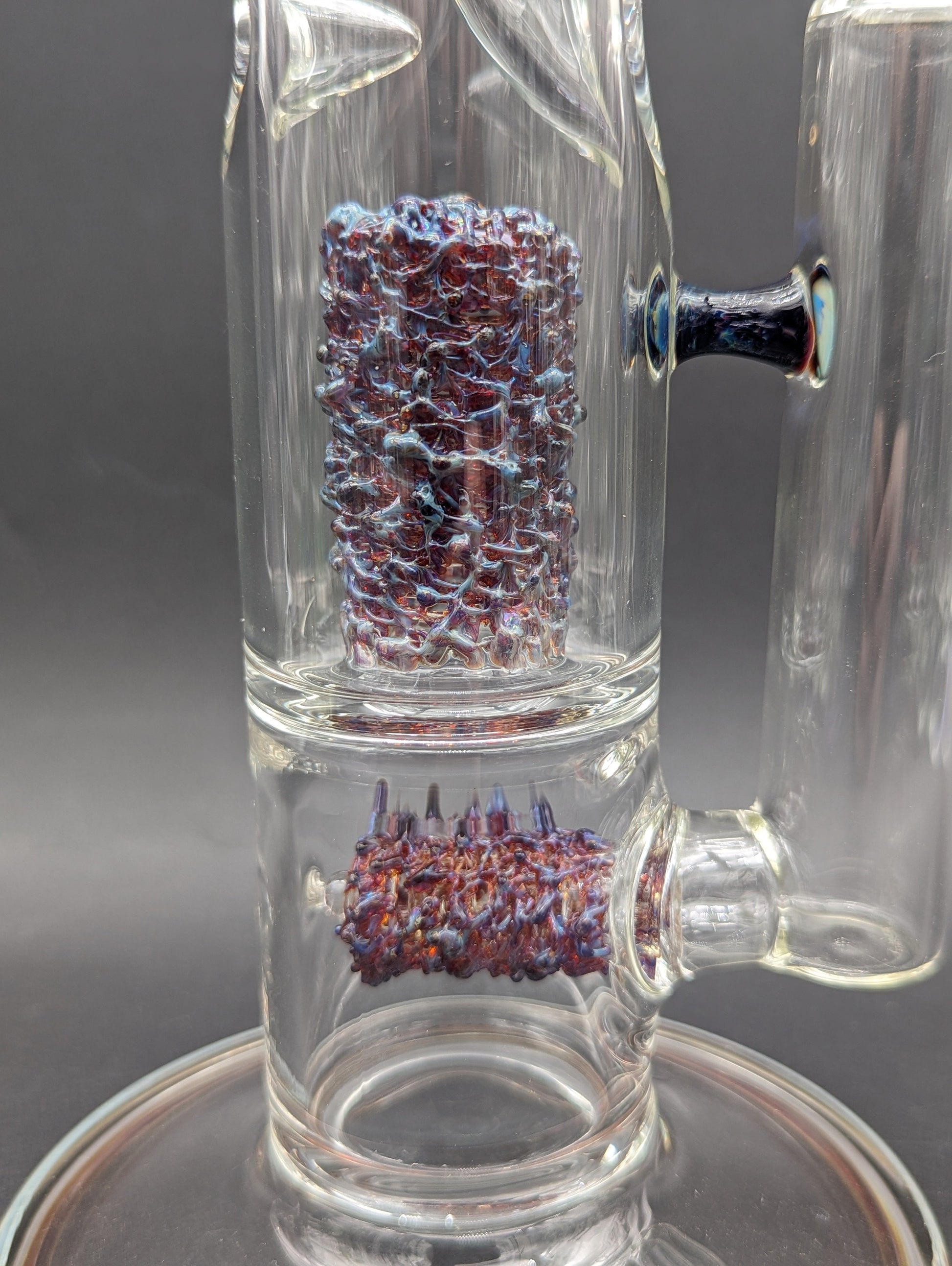 Envy Glass 16" "Pop Rocks" Dual Perc Straight Tube-Avernic Smoke Shop