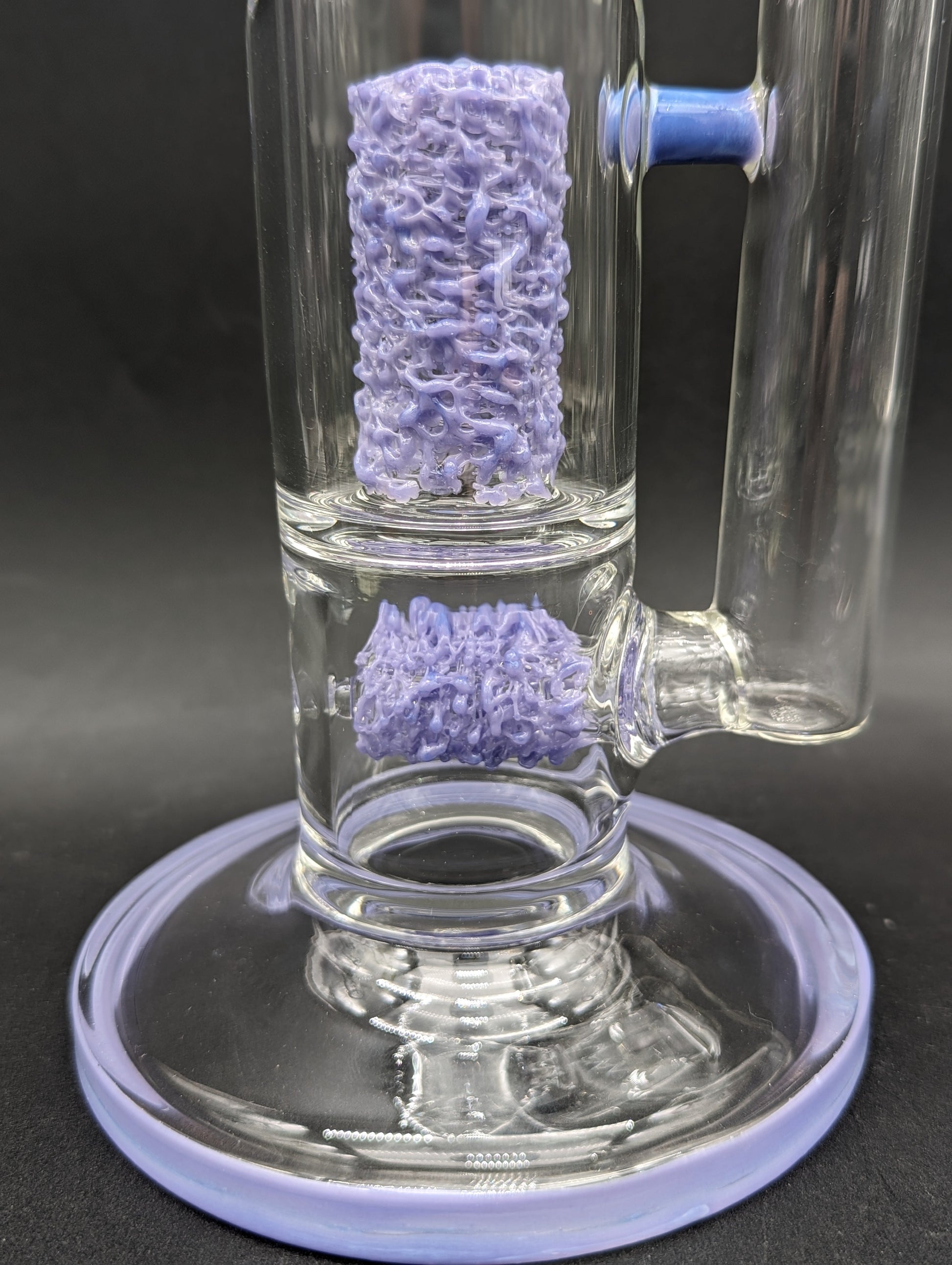 Envy Glass 16" "Pop Rocks" Dual Perc Straight Tube-Avernic Smoke Shop