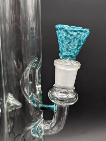 Envy Glass 16" "Pop Rocks" Fixed Downstem Straight Bong-Avernic Smoke Shop