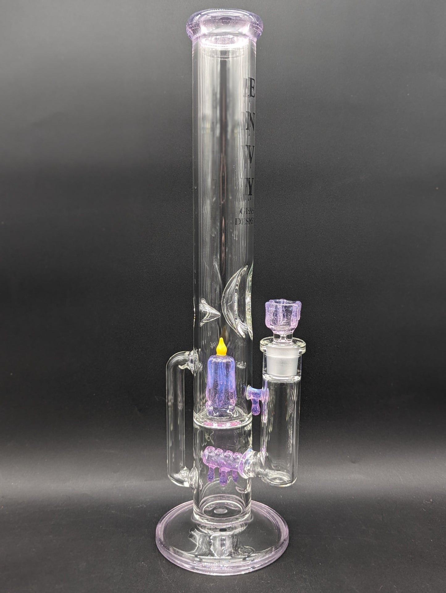 Envy Glass 17" Candle Series Dual Perc Recycler Bong-Avernic Smoke Shop