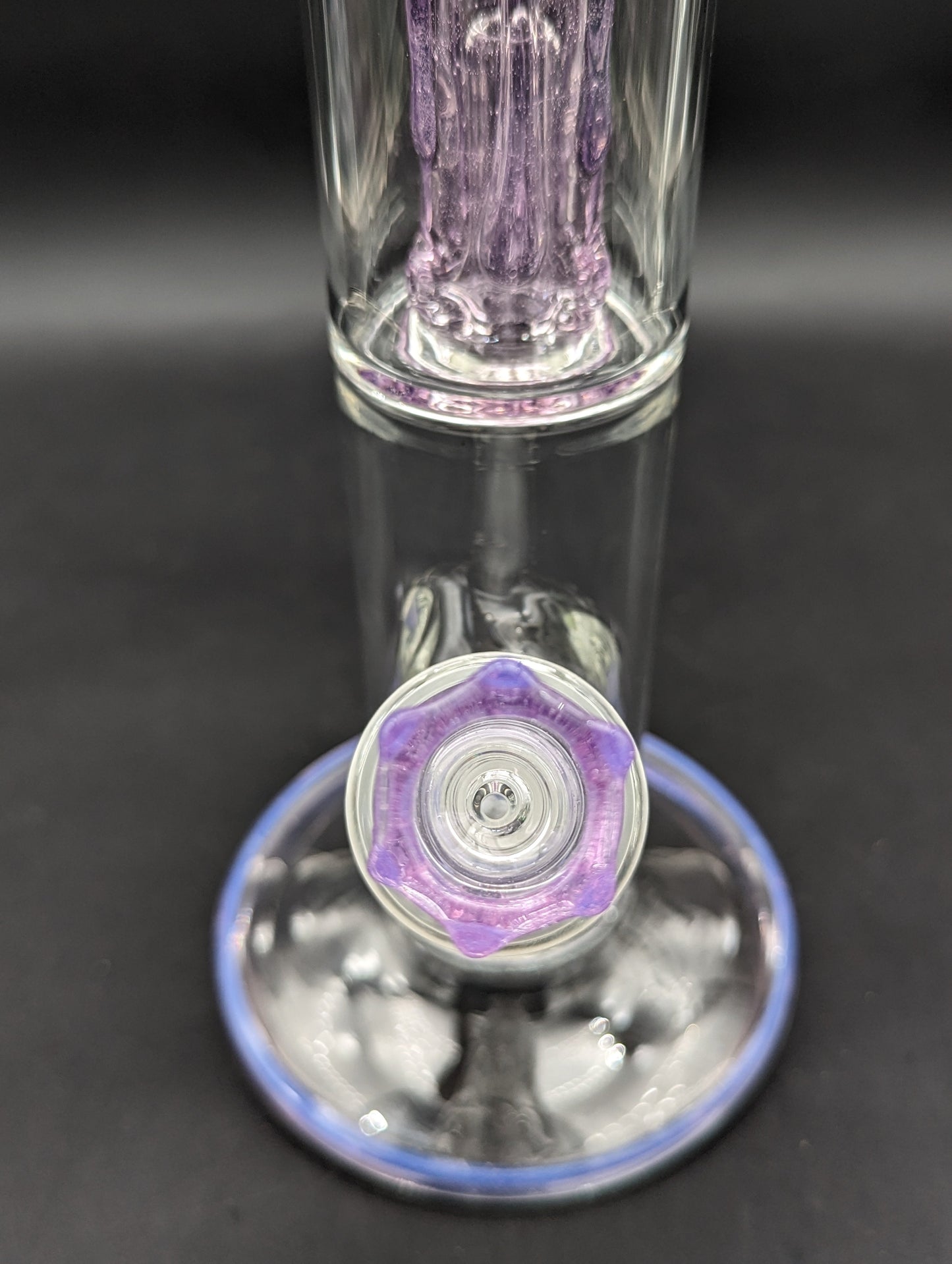 Envy Glass 17" Inline Candle Perc Straight Tube-Avernic Smoke Shop