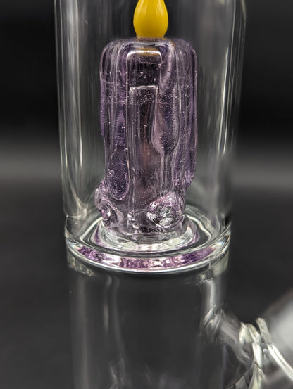 Envy Glass 17" Inline Candle Perc Straight Tube - Meech Madness Smoke Shop