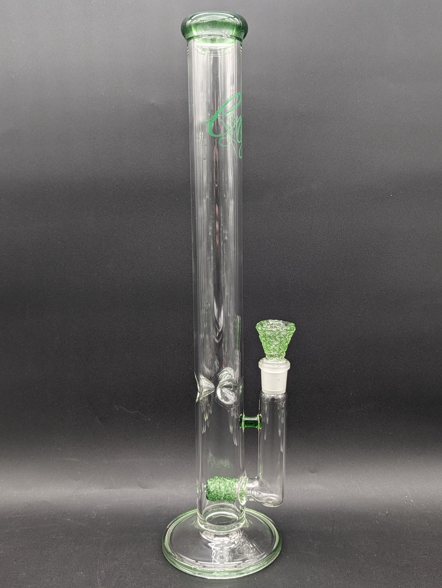 Envy Glass 17" "Pop Rocks" Inline Straight Tube-Avernic Smoke Shop