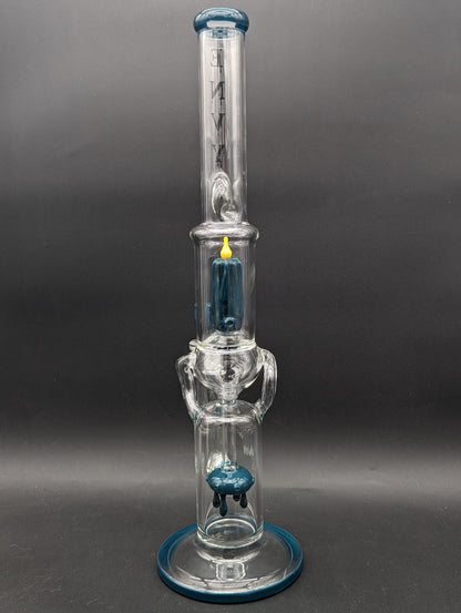Envy Glass 18" Candle Series Dual Uptake Recycler Bong - Meech Madness Smoke Shop