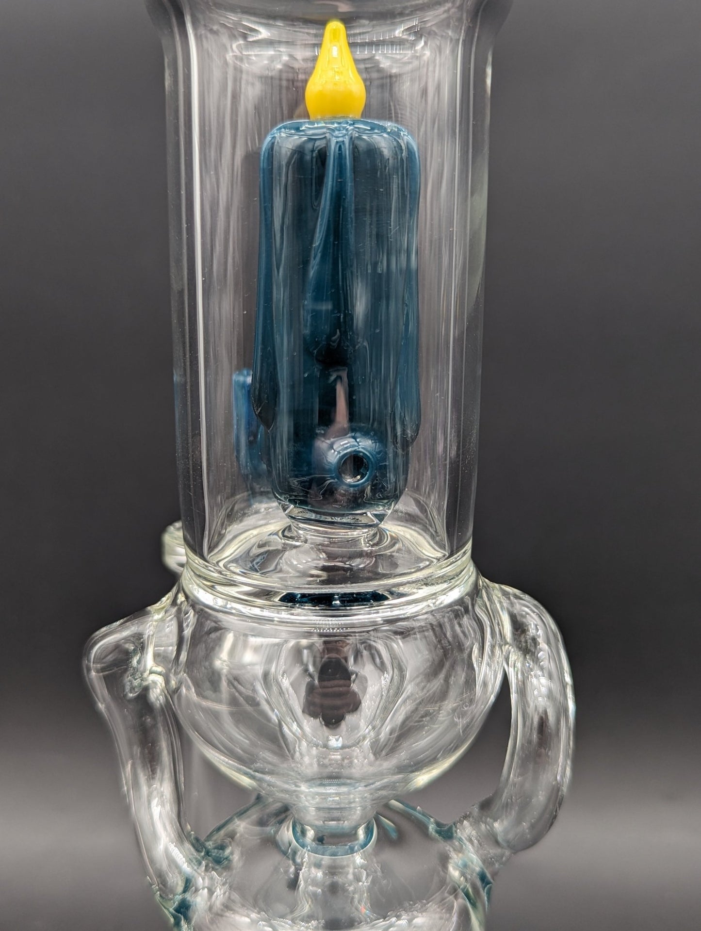 Envy Glass 18" Candle Series Dual Uptake Recycler Bong - Meech Madness Smoke Shop