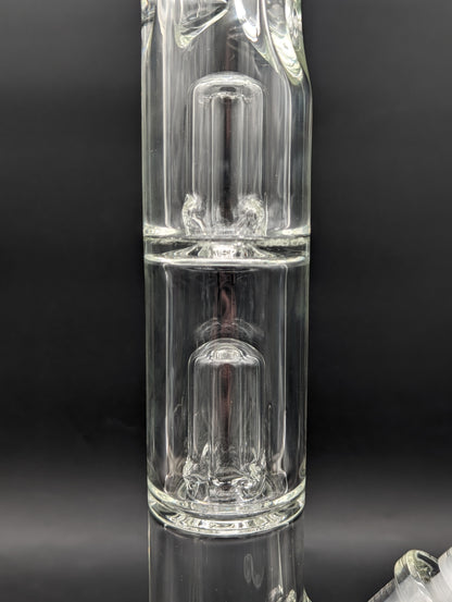 Envy Glass 21" Dual Perc Straight Tube-Avernic Smoke Shop
