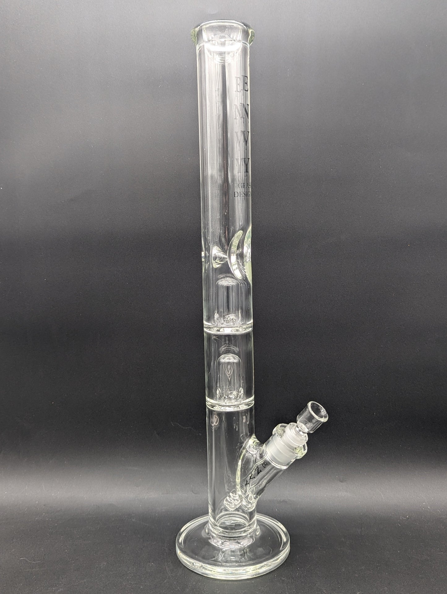 Envy Glass 21" Dual Perc Straight Tube-Avernic Smoke Shop