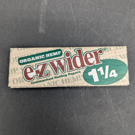 EZ Wider Rolling Papers - Organic Hemp 1 1/4-Avernic Smoke Shop