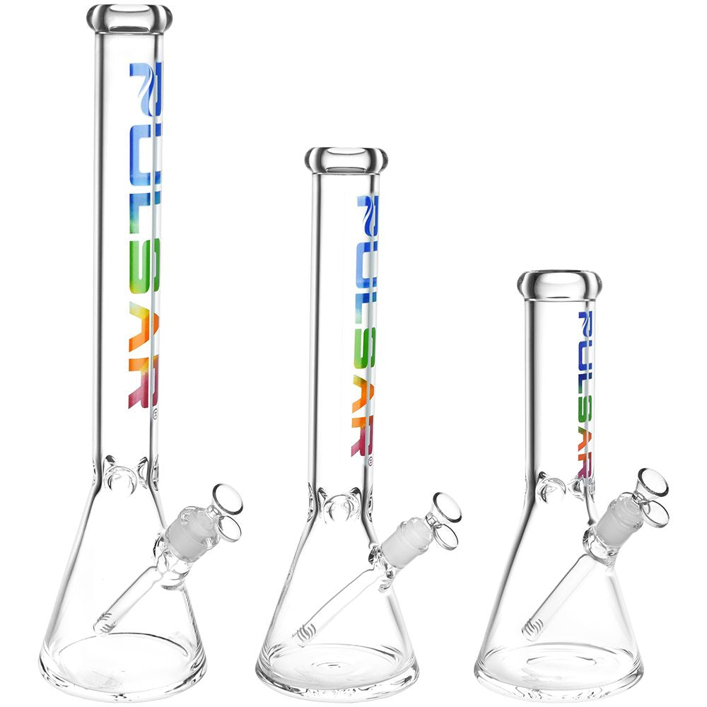 Pulsar Illustrious Glass Beaker Water Pipe | 14mm F | Colors Vary