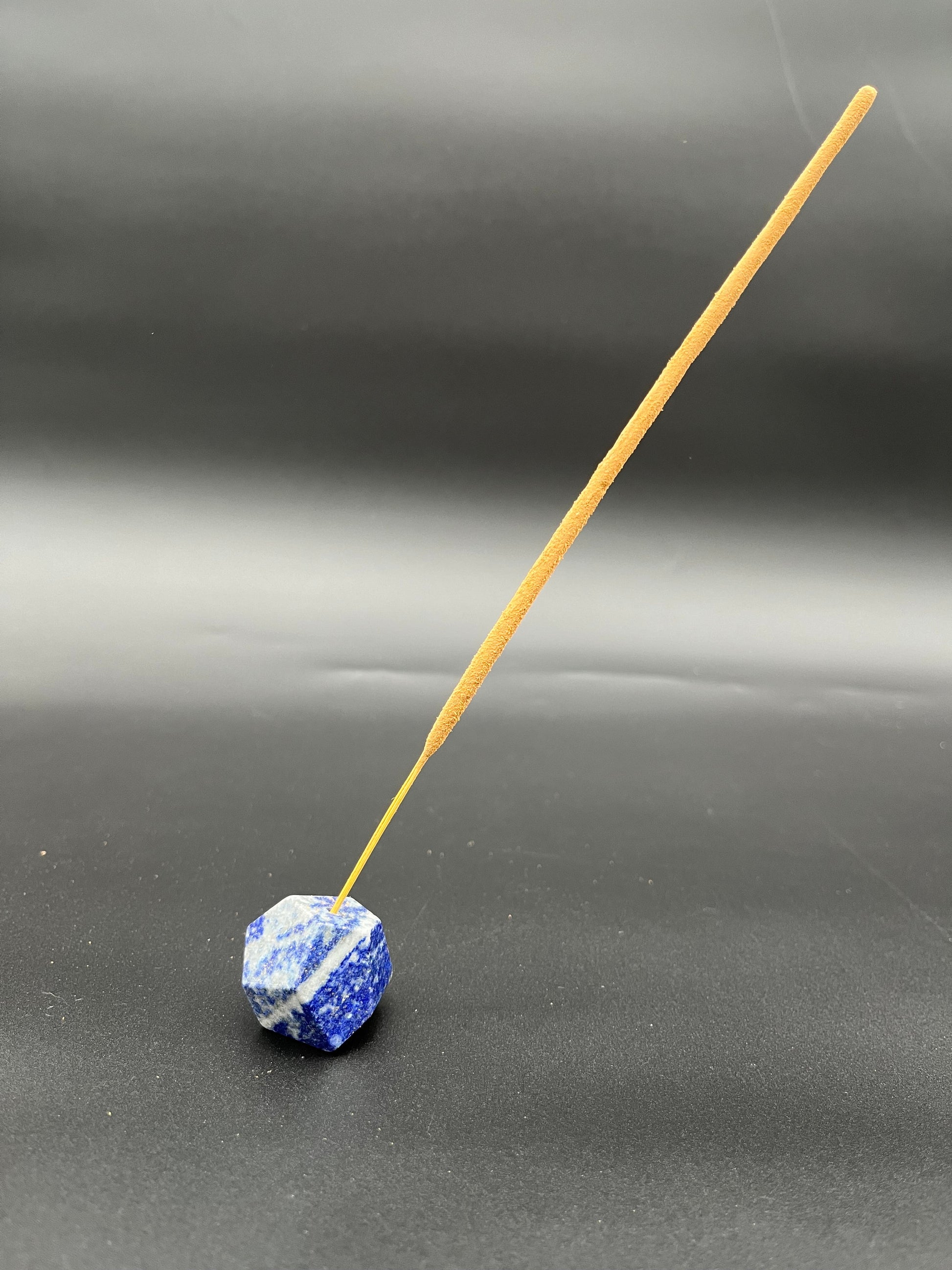 Faceted Incense Holder | Lapis Lazuli-Avernic Smoke Shop