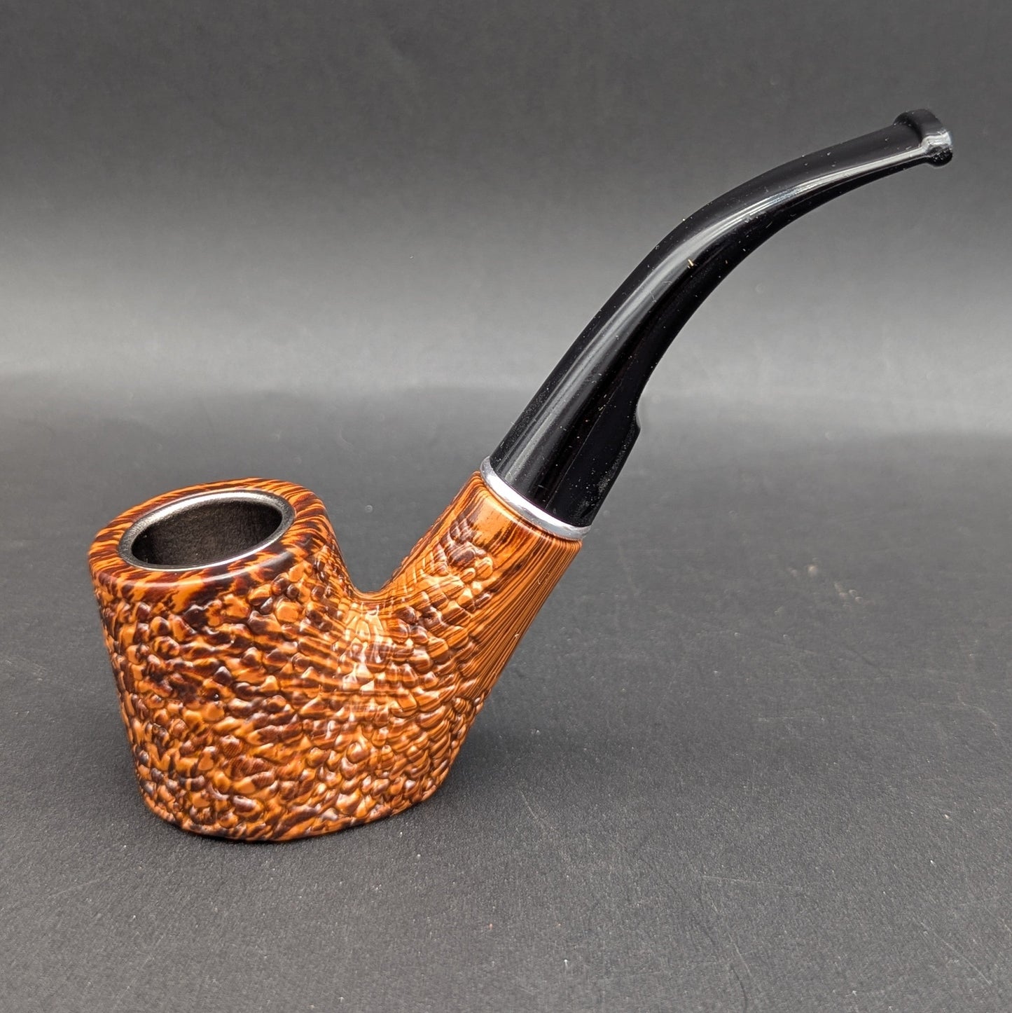 Faux Wood Textured 6" Sherlock Pipe-Avernic Smoke Shop