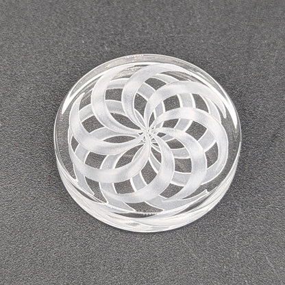 Flat Spinner Disc Carb Cap-Avernic Smoke Shop
