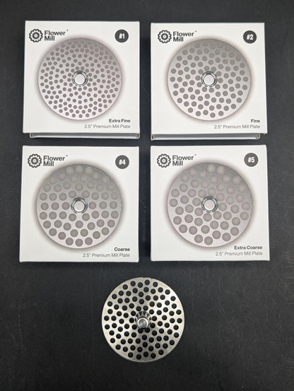 Flower Mill 2.5" Mill Pates-Avernic Smoke Shop