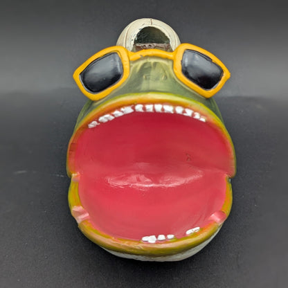Fly & Fresh Fish Polyresin Ashtray | 4.3" x 7"-Avernic Smoke Shop