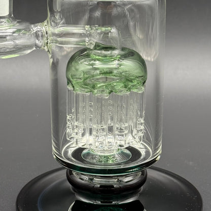Forest Green 10 - Arm Tree Perc Bong - Meech Madness Smoke Shop
