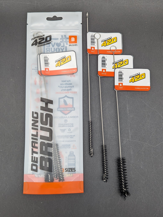 Formula 420 Detailing Brush Set | 3pc-Avernic Smoke Shop