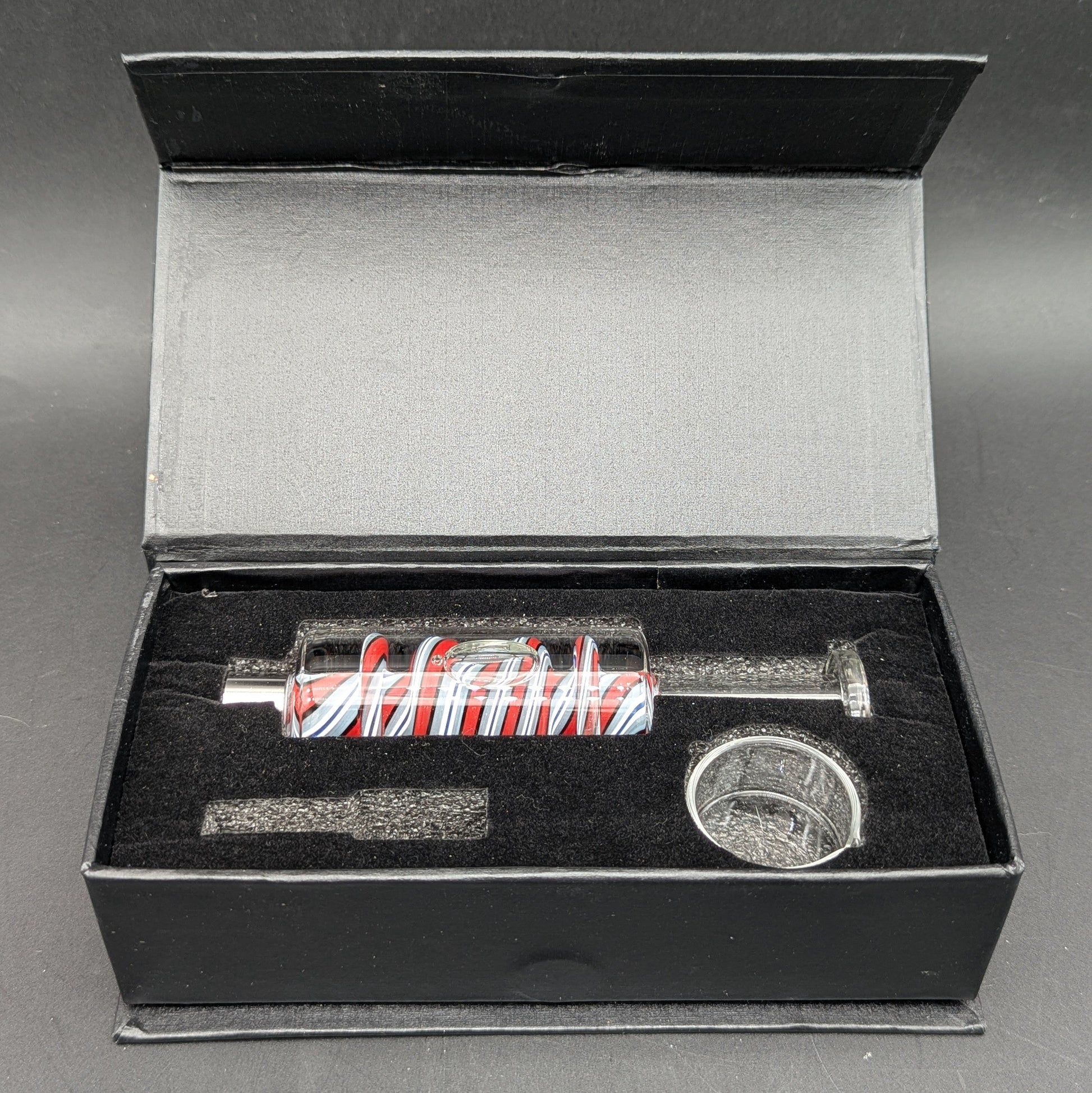 Freezable Glycerin Dab Straw w/ Stainless Steel Tip | 8.25"-Avernic Smoke Shop