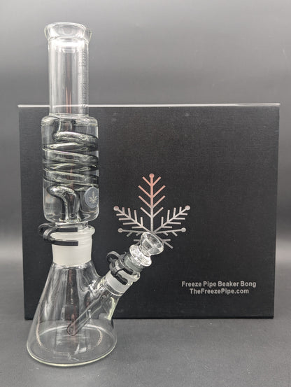 Freeze Pipe - 12" Beaker Bong w/ Coil