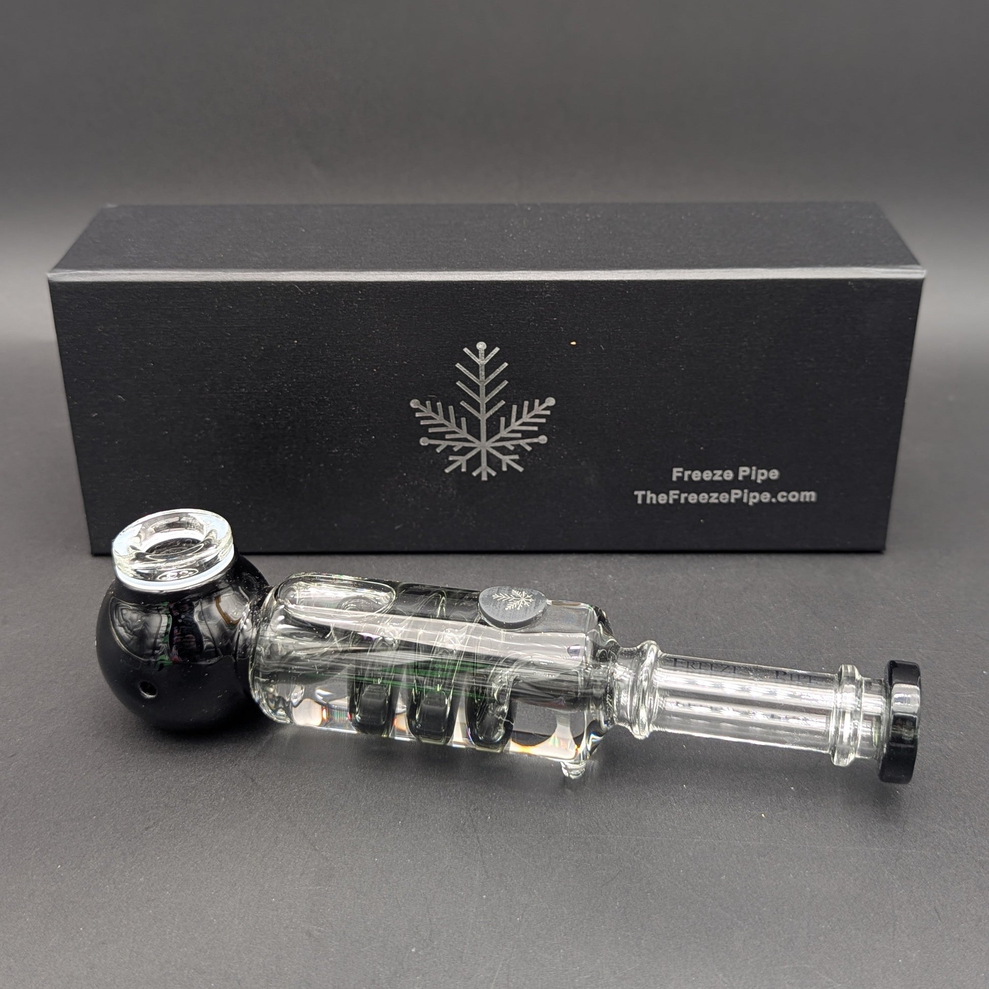 Freeze Pipe - Glycerin Coil Hand Pipe-Avernic Smoke Shop