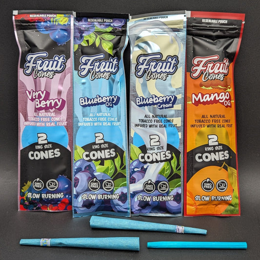 Fruit Cuts Infused Cones | 2 pack - Meech Madness Smoke Shop