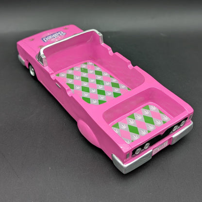 Fujima Baked Pink Convertible Ashtray with Stash Trunk | 10"-Avernic Smoke Shop