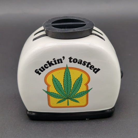 Fujima Fuckin' Toasted Ceramic Stash Jar - Meech Madness Smoke Shop