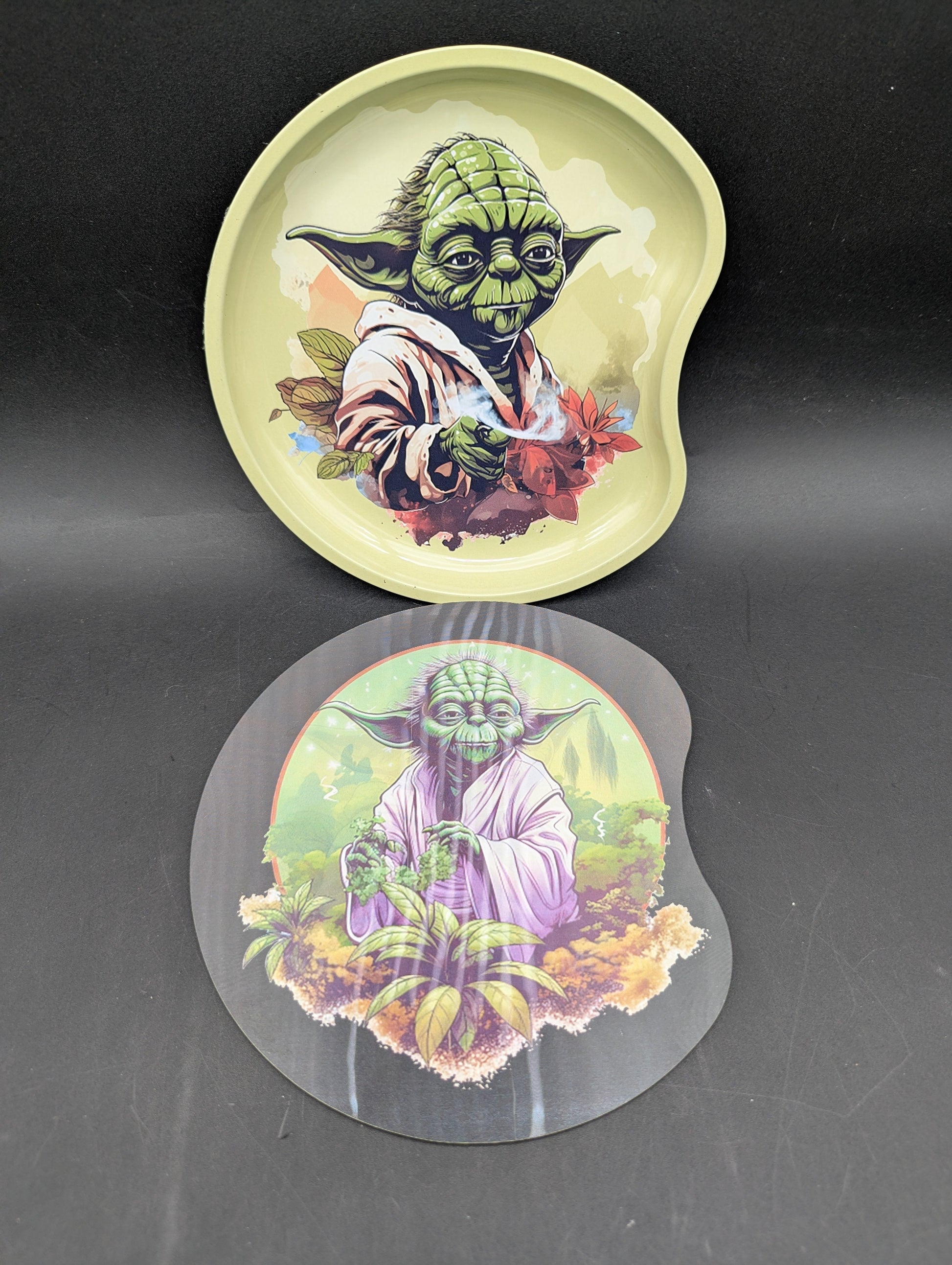 Full Art Rolling Trays w/ Cover-Avernic Smoke Shop