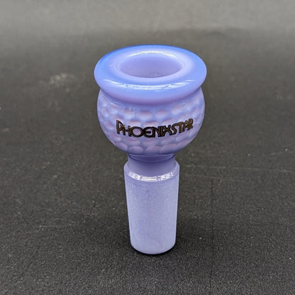 Full Color Single Hole Honeycomb Slide 14mm-Avernic Smoke Shop