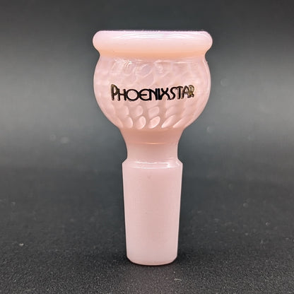 Full Color Single Hole Honeycomb Slide 14mm-Avernic Smoke Shop