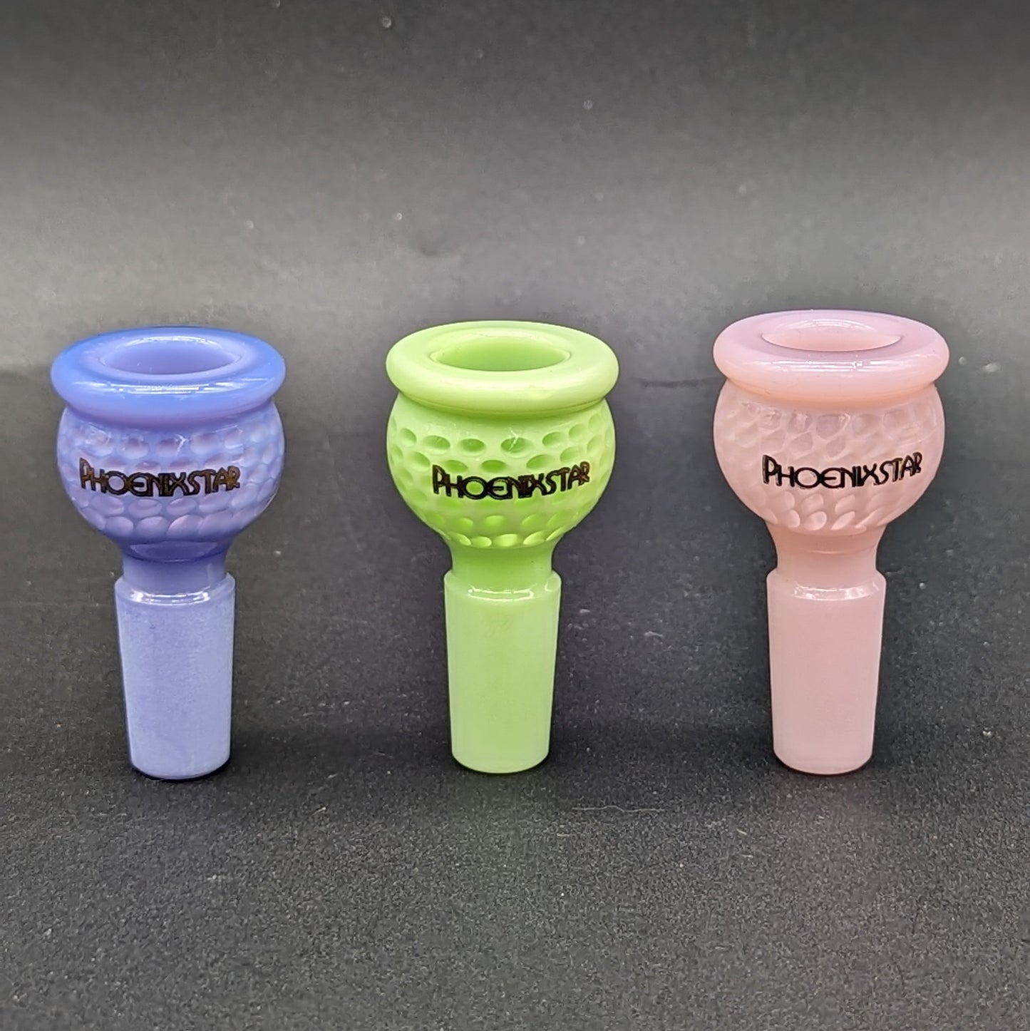 Full Color Single Hole Honeycomb Slide 14mm-Avernic Smoke Shop