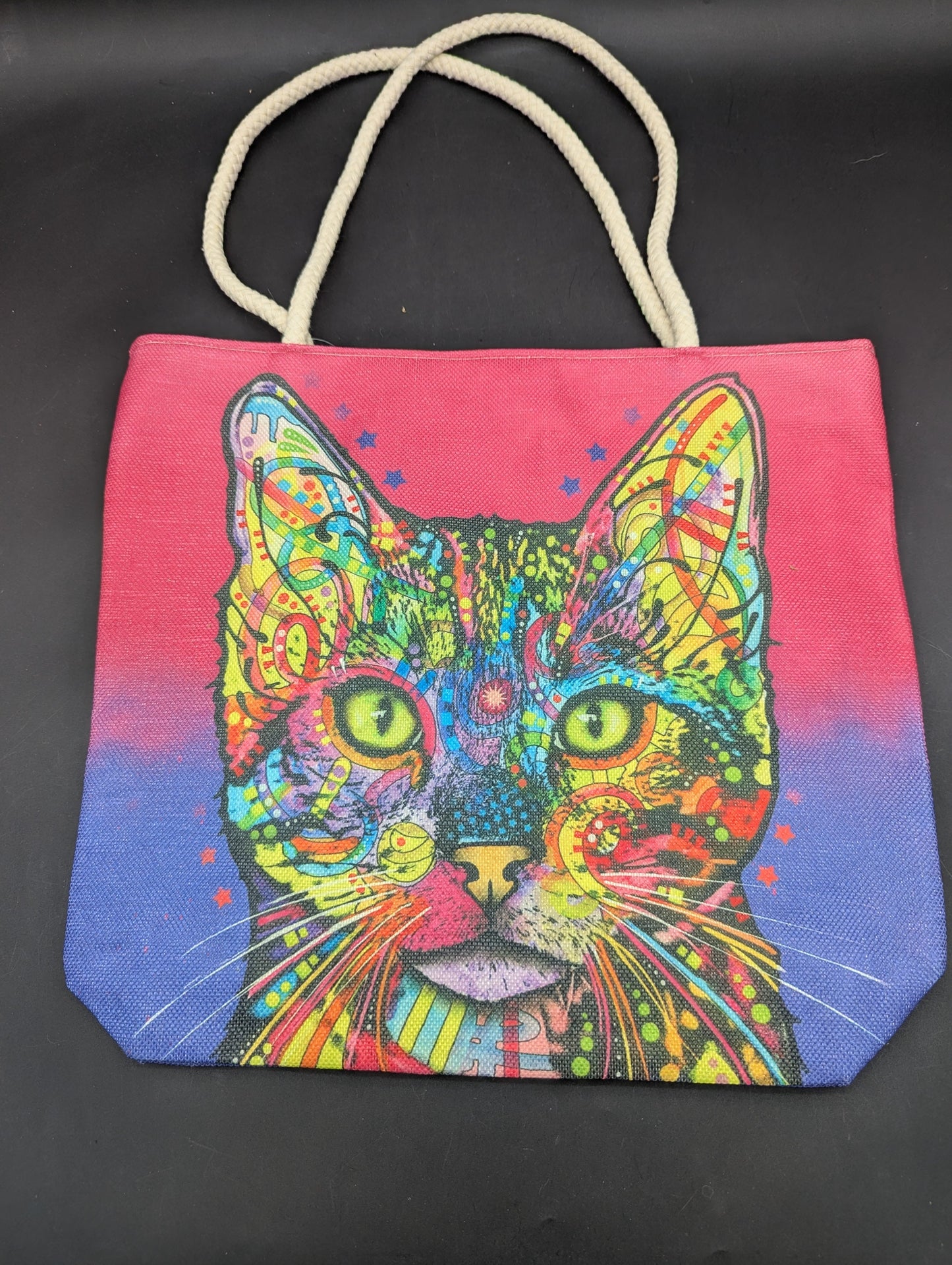 Full Print Canvas Tote Bags-Avernic Smoke Shop