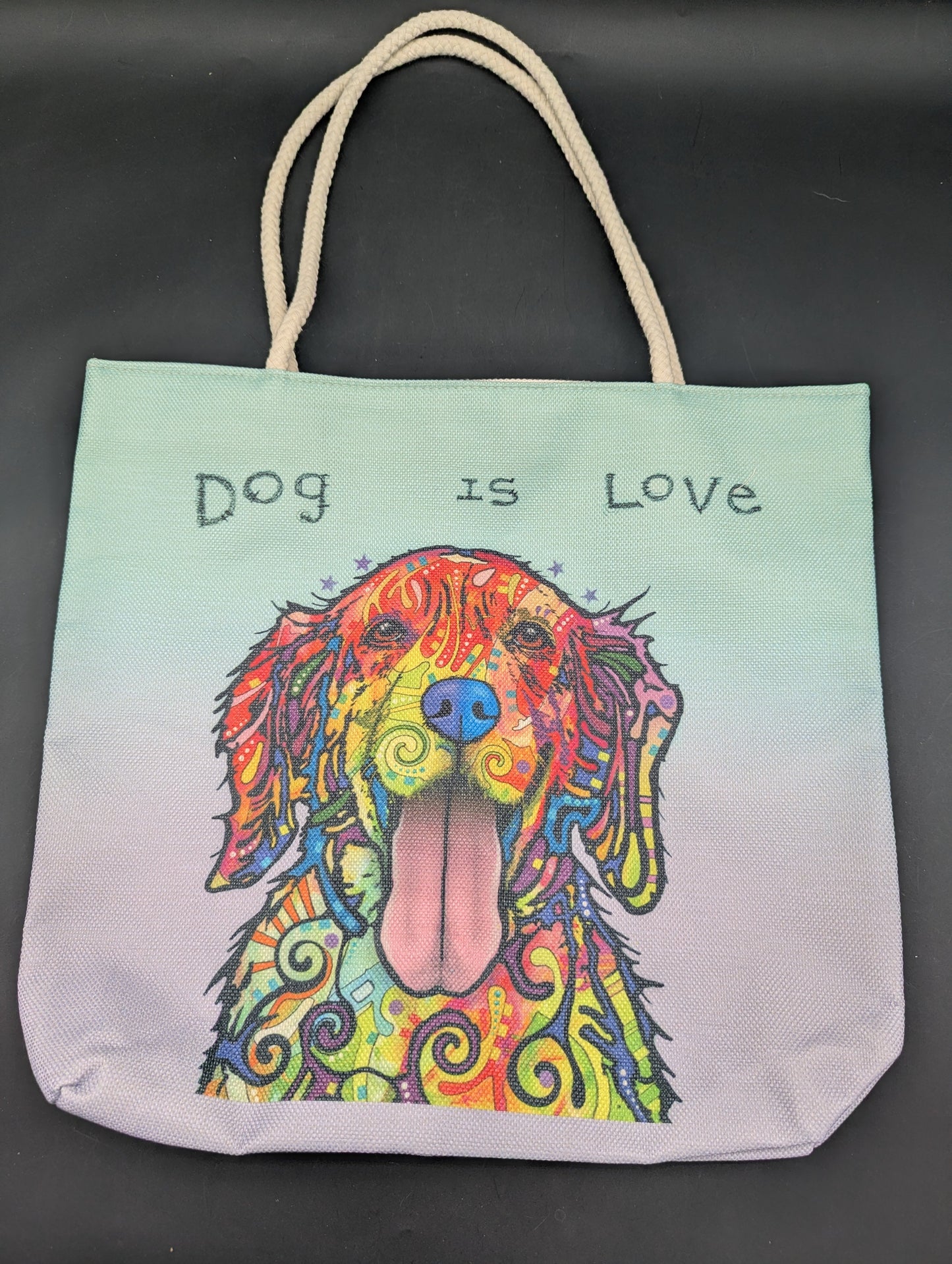 Full Print Canvas Tote Bags-Avernic Smoke Shop