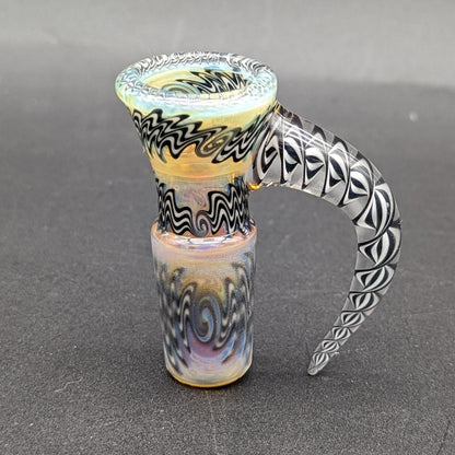 Full Wig Wag 18mm Heady Slide w/ Claw - by Connor Klaus-Avernic Smoke Shop