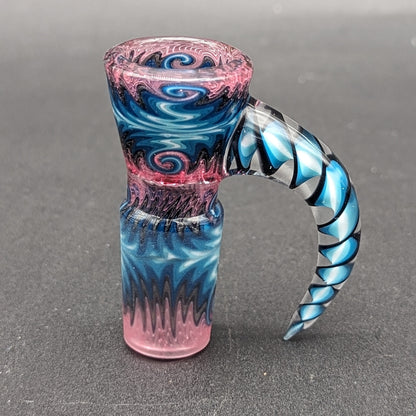 Full Wig Wag 18mm Heady Slide w/ Claw - by Connor Klaus-Avernic Smoke Shop