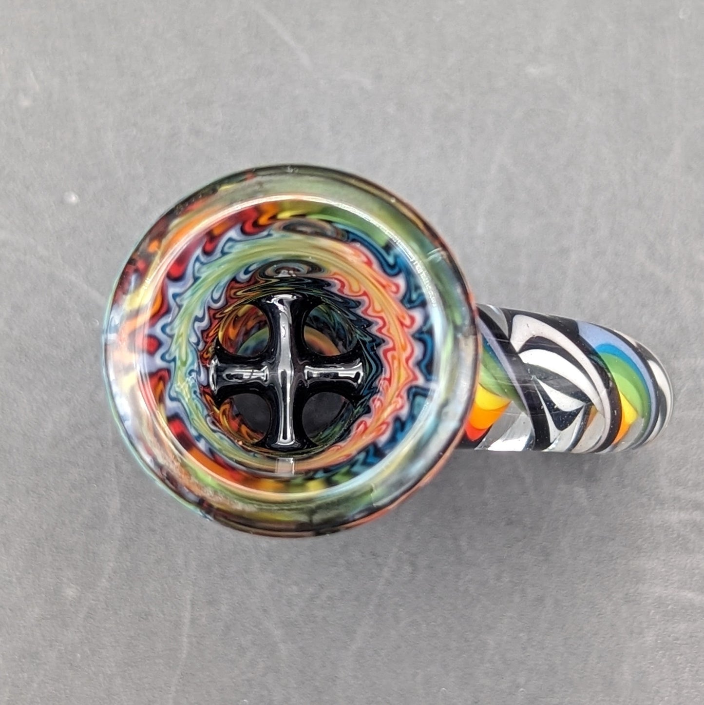 Full Wig Wag 18mm Heady Slide w/ Claw - by Connor Klaus-Avernic Smoke Shop