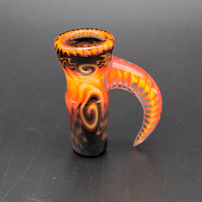 Full Wig Wag 18mm Heady Slide w/ Claw - by Connor Klaus-Avernic Smoke Shop