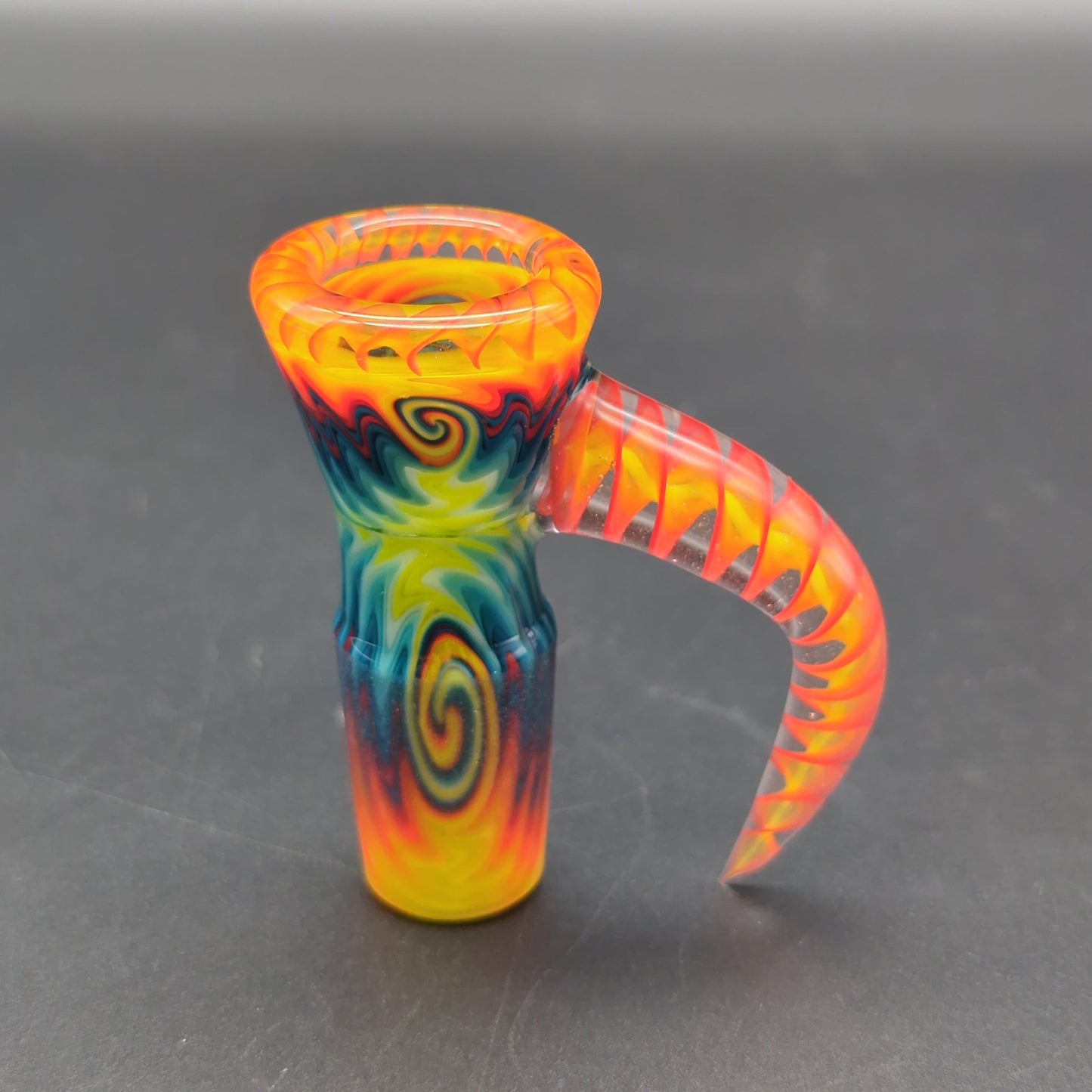 Full Wig Wag 18mm Heady Slide w/ Claw - by Connor Klaus-Avernic Smoke Shop