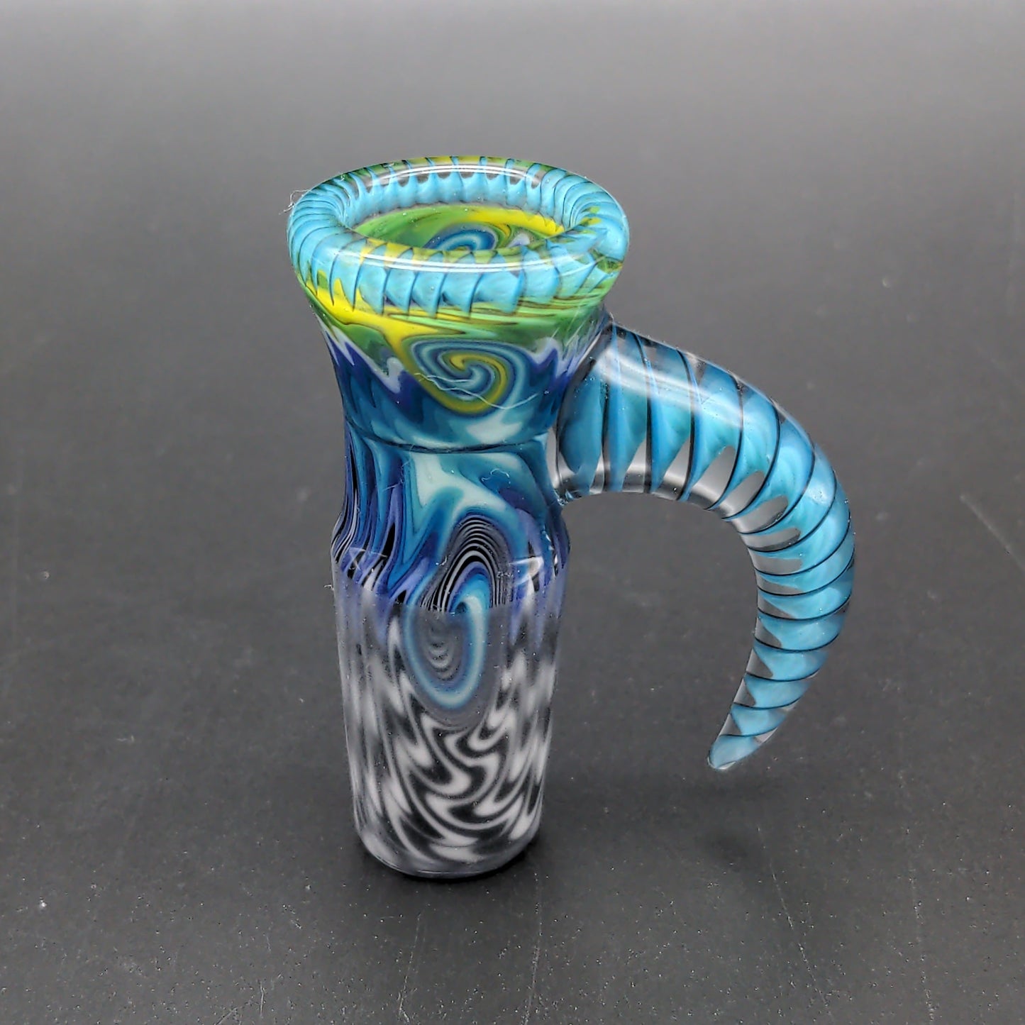 Full Wig Wag 18mm Heady Slide w/ Claw - by Connor Klaus-Avernic Smoke Shop