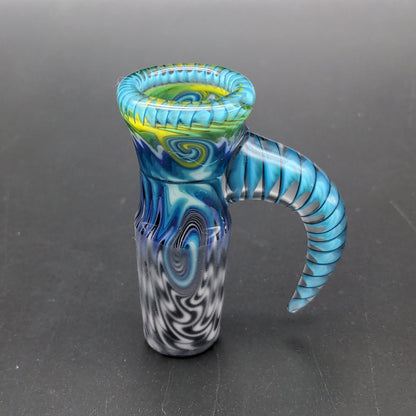 Full Wig Wag 18mm Heady Slide w/ Claw - by Connor Klaus-Avernic Smoke Shop