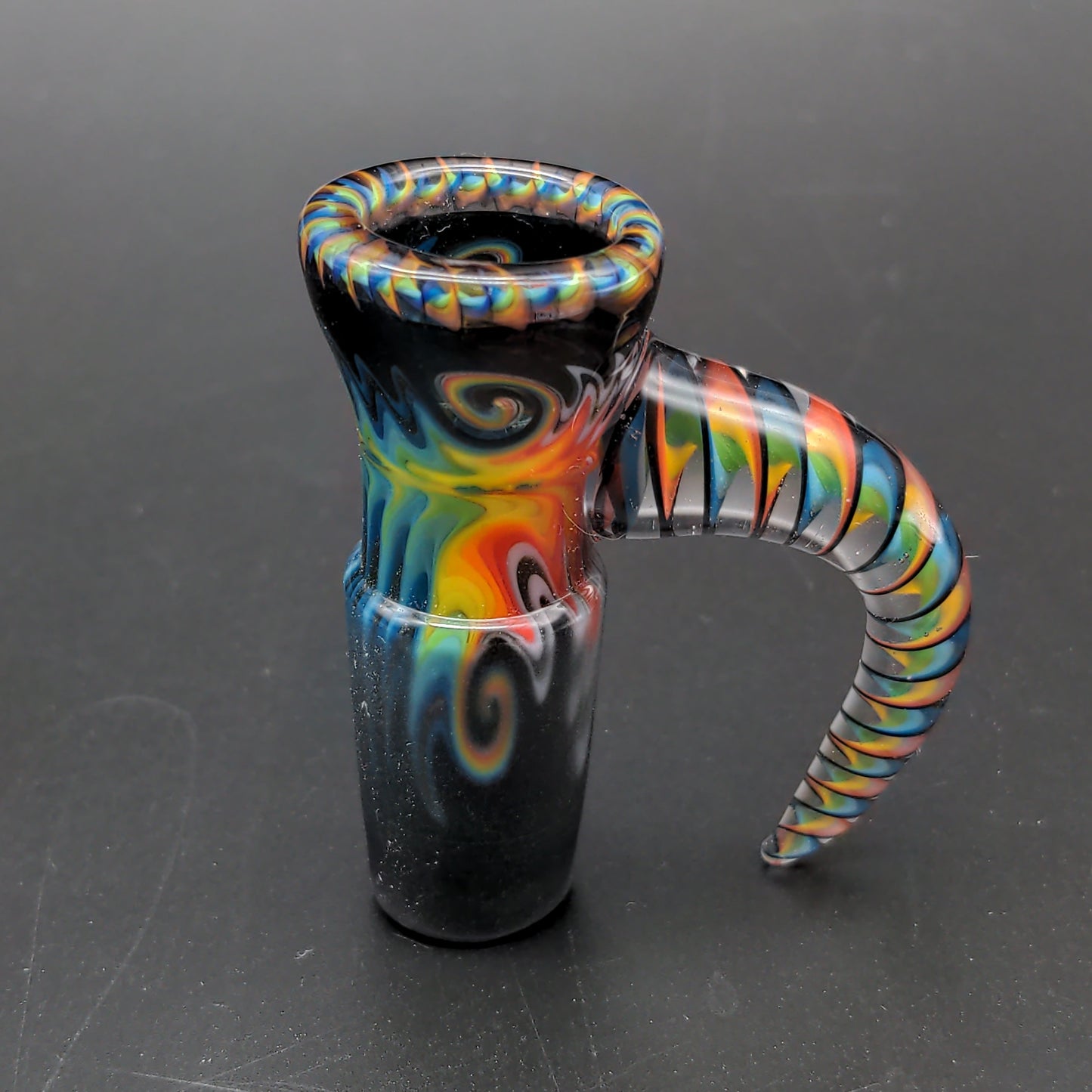 Full Wig Wag 18mm Heady Slide w/ Claw - by Connor Klaus-Avernic Smoke Shop