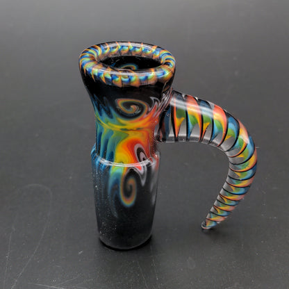 Full Wig Wag 18mm Heady Slide w/ Claw - by Connor Klaus-Avernic Smoke Shop